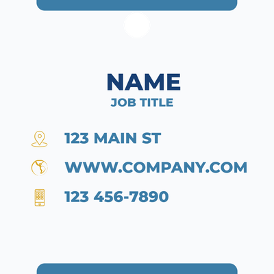 Custom Hang Tags Multiple Sizes Job Title