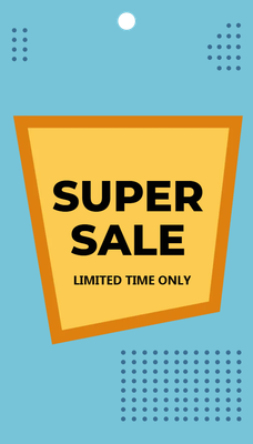 Custom Hang Tags Multiple Sizes Super Sale