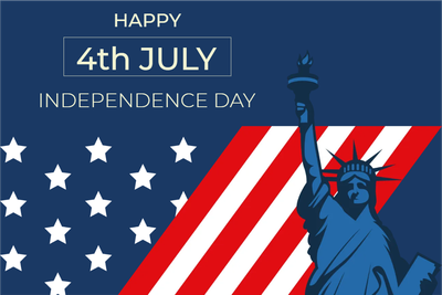 Custom Outdoor Mesh Banners Multiple Sizes Happy Independence Day