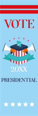 Custom Outdoor Mesh Banners Multiple Sizes Presidential 20XX