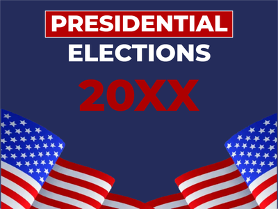 Custom Outdoor Mesh Banners Multiple Sizes Presidential Elections