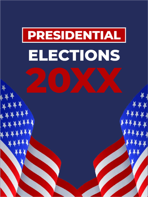 Custom Outdoor Mesh Banners Multiple Sizes Presidential Elections