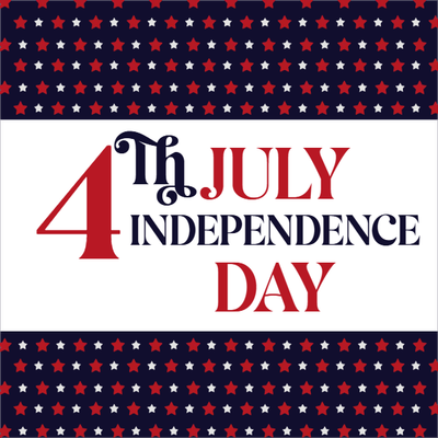 Custom Outdoor Mesh Banners Multiple Sizes Independence Day
