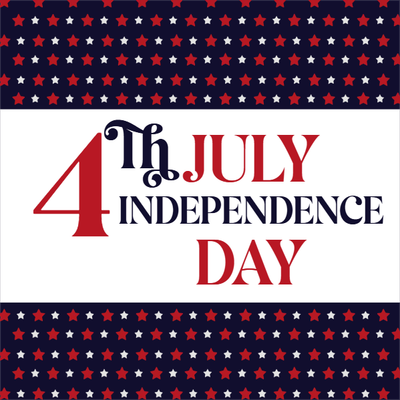 Custom Outdoor Mesh Banners Multiple Sizes Independence Day