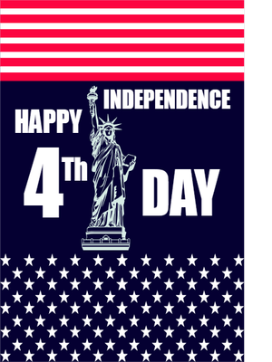 Custom Outdoor Mesh Banners Multiple Sizes 4th Independence Day