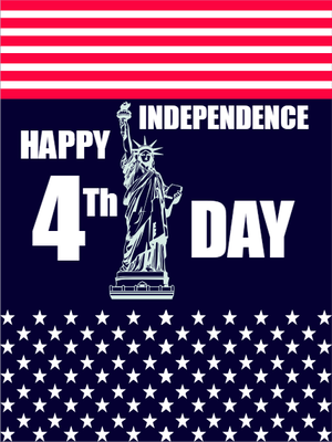 Custom Outdoor Mesh Banners Multiple Sizes 4th Independence Day