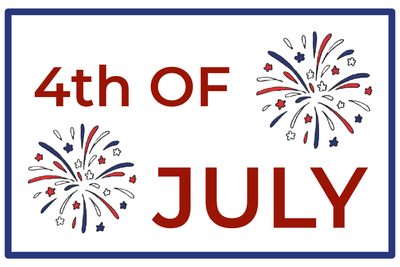 Custom Outdoor Mesh Banners Multiple Sizes Signs 4th Of July
