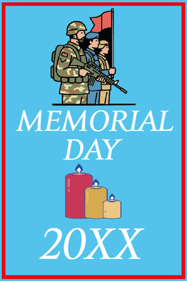 Custom Outdoor Mesh Banners Multiple Sizes Memorial Day 20XX