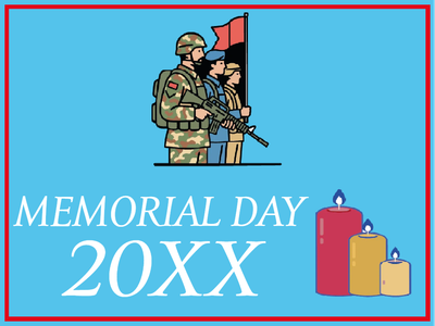 Custom Outdoor Mesh Banners Multiple Sizes Memorial Day 20XX