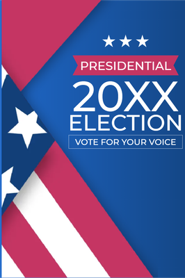 Custom Outdoor Mesh Banners Multiple Sizes Election 20XX