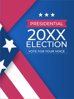 Custom Outdoor Mesh Banners Multiple Sizes Election 20XX