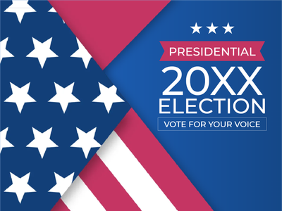 Custom Outdoor Mesh Banners Multiple Sizes Election 20XX