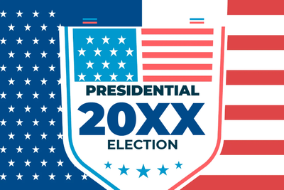 Custom Outdoor Mesh Banners Multiple Sizes Presidential 20XX