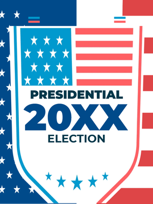 Custom Outdoor Mesh Banners Multiple Sizes Presidential 20XX