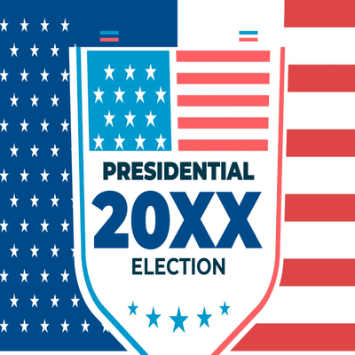 Custom Outdoor Mesh Banners Multiple Sizes Presidential 20XX