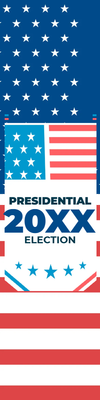 Custom Outdoor Mesh Banners Multiple Sizes Presidential 20XX