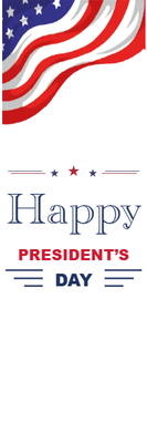 Custom Outdoor Mesh Banners Multiple Sizes Happy President's Day