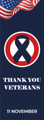 Custom Outdoor Mesh Banners Multiple Sizes Thank You Veterans