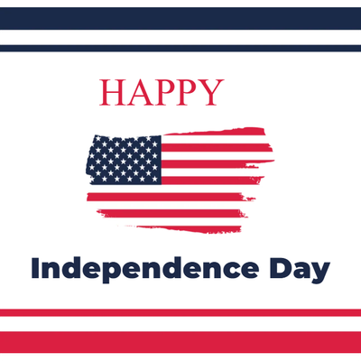 Custom Outdoor Mesh Banners Multiple Sizes Happy Independence Day