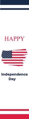 Custom Outdoor Mesh Banners Multiple Sizes Happy Independence Day