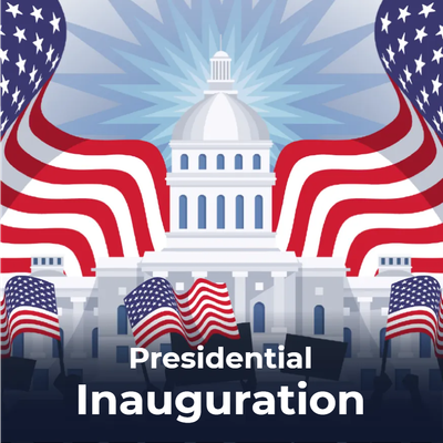 Custom Outdoor Mesh Banners Multiple Sizes Presidential Inauguration