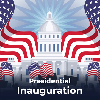 Custom Outdoor Mesh Banners Multiple Sizes Presidential Inauguration