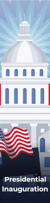 Custom Outdoor Mesh Banners Multiple Sizes Presidential Inauguration