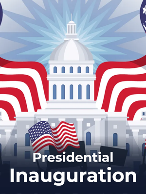 Custom Outdoor Mesh Banners Multiple Sizes Presidential Inauguration