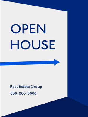 Custom Outdoor Mesh Banners Multiple Sizes Open House