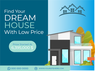 Custom Outdoor Mesh Banners Multiple Sizes Dream House