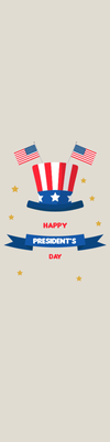 Custom Outdoor Mesh Banners Multiple Sizes Happy President's Day 2