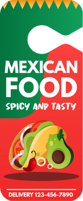 Custom Mirror Hangers Multiple Sizes Mexican Food