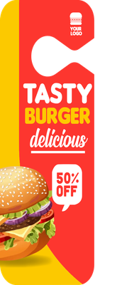 Custom Mirror Hangers Multiple Sizes Tasty Burger