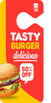 Custom Mirror Hangers Multiple Sizes Tasty Burger