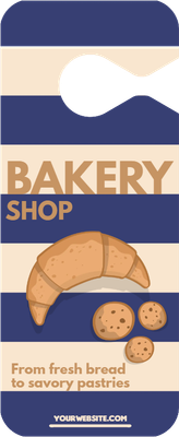 Custom Mirror Hangers Multiple Sizes Bakery Shop