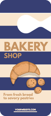 Custom Mirror Hangers Multiple Sizes Bakery Shop