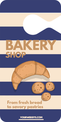 Custom Mirror Hangers Multiple Sizes Bakery Shop