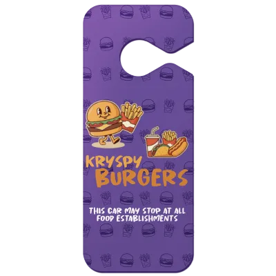 Custom Mirror Hangers Multiple Sizes Kryspy Burgers