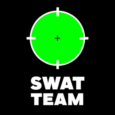 Custom Outdoor Yard Signs Multiple Sizes SWAT Team