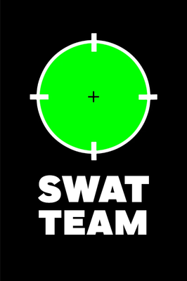 Custom Outdoor Yard Signs Multiple Sizes SWAT Team