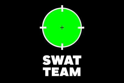Custom Outdoor Yard Signs Multiple Sizes SWAT Team
