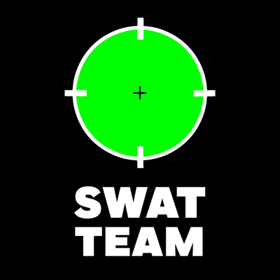Custom Outdoor Yard Signs Multiple Sizes SWAT Team