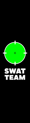 Custom Outdoor Yard Signs Multiple Sizes SWAT Team