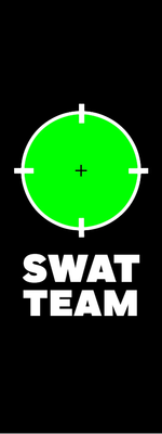 Custom Outdoor Yard Signs Multiple Sizes SWAT Team