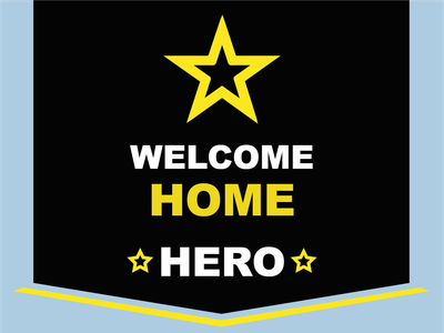 Custom Outdoor Yard Signs Multiple Sizes Welcome Home Hero