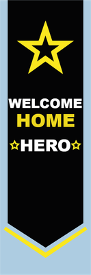 Custom Outdoor Yard Signs Multiple Sizes Welcome Home Hero