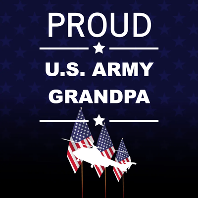 Custom Outdoor Yard Signs Multiple Sizes Proud US Army