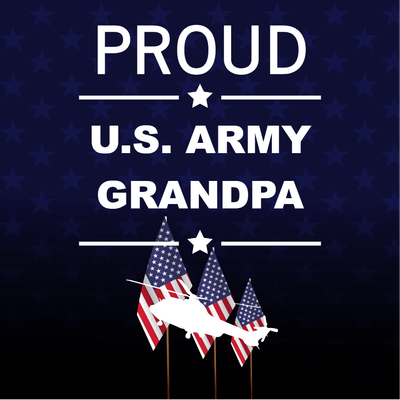 Custom Outdoor Yard Signs Multiple Sizes Proud US Army