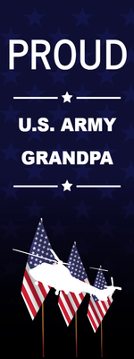 Custom Outdoor Yard Signs Multiple Sizes Proud US Army