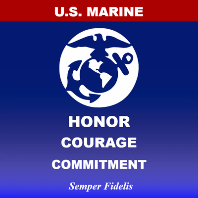 Custom Outdoor Yard Signs Multiple Sizes United States Marines